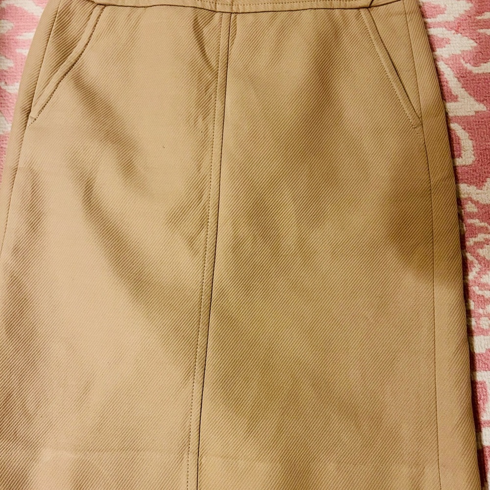 Talbots Women's Pencil Skirt in Tan